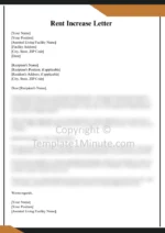 Assisted Living Rent Increase Letter pdf