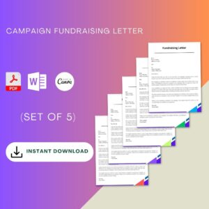 Campaign Fundraising Letter