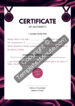 Certificate of Authority pdf