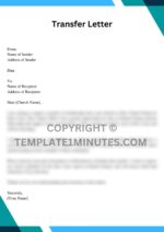 Sample Transfer Letter from One Church to Another