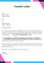 Transfer Letter from One Church to Another