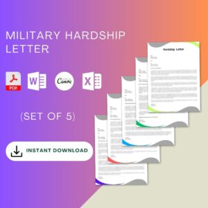 Military Hardship Letter