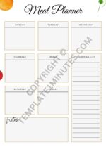 Weekly Meal Planner